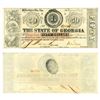 Image 1 : Civil War 1862 State of Georgia $ 50 Confederate