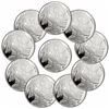 (10) 1 oz Buffalo Design Silver Rounds