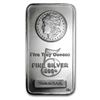 Image 1 : 5 oz Silver Bar Morgan Design