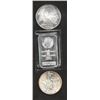 Lot of (3) 1 oz Silver Bullion Items- Bar & Rounds