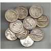 (10) Walking Liberty Half Dollars