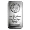 Image 1 : 5 Oz. Silver Bar Morgan Design