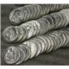 Lot of 100 Peace Silver Dollars- Good- AU