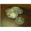 Image 1 : Lot of 10 Barber Quarter Dollars-Circulated