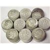 (100) Roosevelt 90% Silver Dimes -