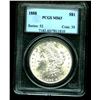 1888 MS 63 PCGS Slab Morgan Silver Dollar