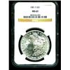 Image 1 : 1881 S MS 63 NGC Slab Morgan Dollar