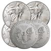 Image 1 : (5) Random Date US Silver Eagles