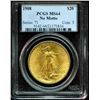 1908 MS 64 No Motto PCGS $ 20 Saint Gauden's