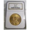 1926 MS 63 NGC $ 20 Gold Saint Gauden's