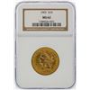 Image 1 : 1901 $10 Liberty Head Gold Coin NGC Graded MS62