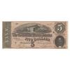 Image 1 : 1864 $5 The Confederate States of America Note