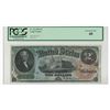 Image 1 : 1869 $2 Rainbow Large Size Legal Tender Note PCGS Graded EF40