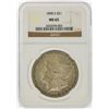 Image 1 : 1898-S $1 Morgan Silver Dollar Coin NGC Graded MS65