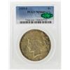 Image 1 : 1925-S $1 Peace Silver Dollar Coin PCGS Graded MS64+ CAC