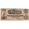 Image 1 : 1863 $100 The Confederate States of America Note