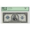 Image 1 : 1923 $5 Lincoln Porthole Silver Certificate Note PCGS VF35
