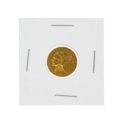 1912 $2 1/2 Indian Head Quarter Eagle Gold Coin