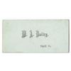 Image 2 : 1800s Political Business Card 'Let Only the Government Issue Our Money'