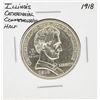 Image 1 : 1918 Illinois Centennial Commemorative Half Dollar Coin