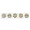Image 2 : Set of (5) 1887 $1 Morgan Silver Dollar Coins