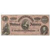 Image 1 : 1864 $100 The Confederate States of America Note