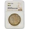 Image 1 : 1883-O $1 Morgan Silver Dollar NGC Graded MS63