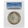 Image 1 : 1892 $1 Morgan Silver Dollar Coin PCGS Graded MS63+