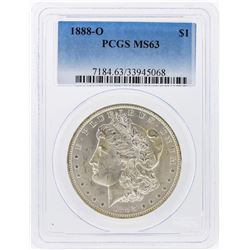 1888-O $1 Morgan Silver Dollar Coin NGC Graded MS63