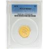 Image 1 : 1878 $3 Indian Princess Gold Coin PCGS Graded MS66+