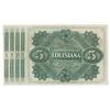 Image 2 : 1876/7 $5 State of Louisiana Baby Bonds
