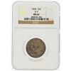 Image 1 : 1834 Capped Bust Quarter B-3 LDS NGC Graded MS62