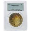 Image 1 : 1882-S $1 Morgan Silver Dollar PCGS Graded MS65 w/ Nice Toning