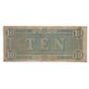 Image 2 : 1864 $10 The Confederate States of America Note