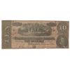 Image 1 : 1864 $10 The Confederate States of America Note