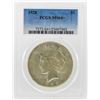 Image 1 : 1928 $1 Peace Silver Dollar Coin PCGS Graded MS64+