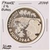 Image 1 : 2004 1 1/2 Euros France Silver Proof Coin