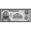 Image 1 : 1902 $5 National Bank Note Spokane Washington Note