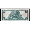 Image 2 : 1902 $5 National Bank Note Spokane Washington Note