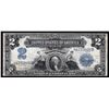 Image 1 : 1899 $2 Mini Porthole Silver Certificate Note