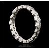 Image 1 : 14KT White Gold 0.99 ctw Diamond Ring