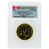 Image 1 : 2009 PCGS Superb Gem BU $50 Vancouver 2010 Olympic Gold Coin