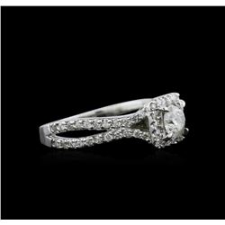 1.21 ctw Diamond Ring - 14KT White Gold