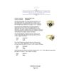 Image 3 : 1.21 ctw Blue Sapphire and Diamond Ring - 14KT Yellow Gold