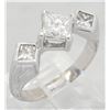 Image 3 : 1.25 ctw Diamond Ring - 14KT White Gold