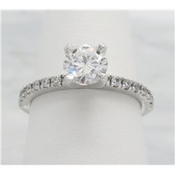 1.14 ctw Diamond Ring - 14KT  White Gold