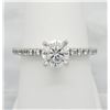 Image 7 : 1.14 ctw Diamond Ring - 14KT  White Gold