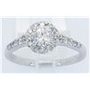 Image 5 : 0.82 ctw  Diamond Ring - 14KT White Gold