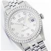 Image 1 : Rolex Stainless Steel 1.00 ctw Diamond DateJust Men's Watch
