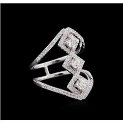 1.08 ctw Diamond Ring - 14KT White Gold